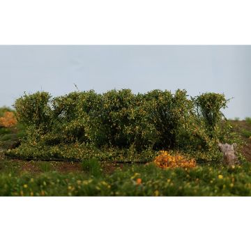 Silhouette heggen - vroege herfst - ca 4 x 15cm - H0 / 0 (254-33)