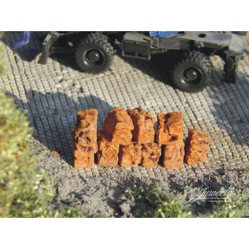 Juweela Sloopauto's geperst - Roestig - 40g - H0 / 1:87 (JW28217)