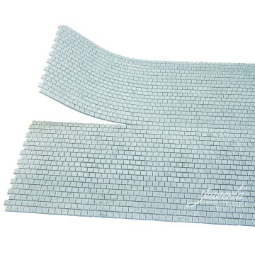 Juweela Tegels 40 x 40 Flexyway - Licht grijs - 1 Segm. - H0 / 1:87 (JW28279)