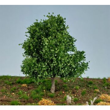 Silhouette Kastanje - zomer - ca. 8cm - Z / N / TT / H0 (291-62)