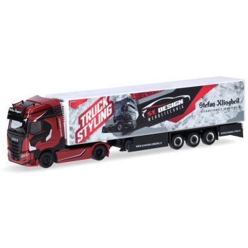 Herpa Iveco S-Way K.Sz. Klingbeil Truck Styling -  - H0 / 1:87 (H316644)
