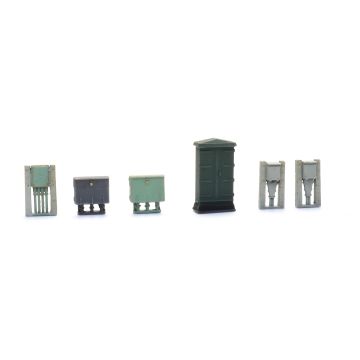 Artitec Oude elektriciteitskasten - H0 / 1:87 (387.541)