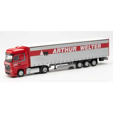 Herpa Mercedes Benz Actros B. G.Sz. Arthur Welter (L)  -  - H0 / 1:87 (H955614)