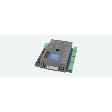 ESU SwitchPilot 3 - 4-voudige magneetartikeldecoder DCC/MM, OLED, met RC-feedback, updatebaar, RETAIL-verpakking (ESU51830)