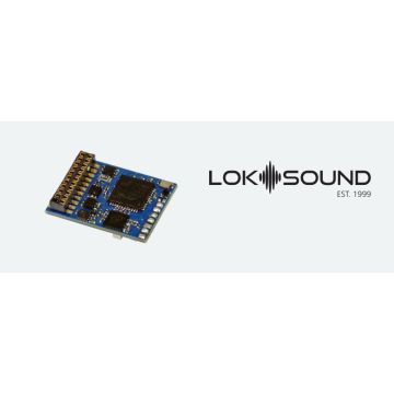 ESU LokSound 5 - Fx DCC/MM/SX/M4 Empty Decoder, 8-polig NEM652, retail, met speaker 11x15mm (ESU58210)