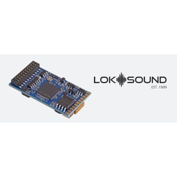 ESU LokSound 5 - DCC/MM/SX/M4 "lege decoder", 6-polig NEM651, retail, met speaker 11x15mm (ESU58416)