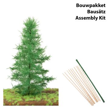 Unique Noorse spar - Kale stam - Bouwpakket - 23-25cm - H0 / 1:87 (81-1021-05)