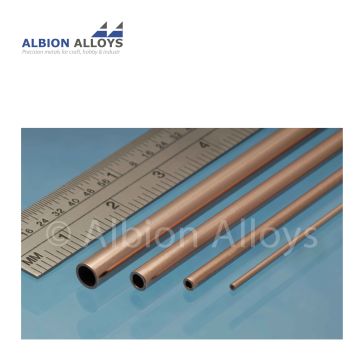 Albion Alloys Koper buis - 6 x 0.45 mm (CT6M)