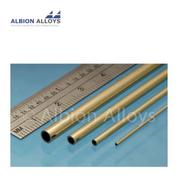 Albion Alloys Messing buis - 5 x 0.45 mm (BT5M)