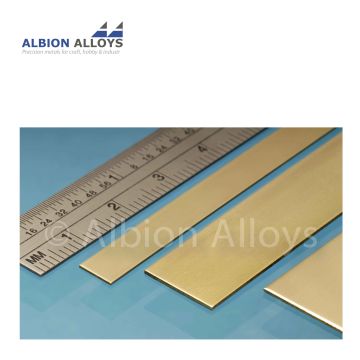 Albion Alloys Messing strip - 6 x 0.8 mm (BS7M)