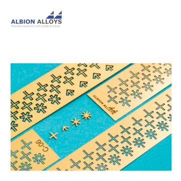 Albion Alloys P/E Connecto Crosses 0.4mm - 0 (C04)