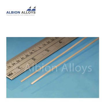 Albion Alloys Fosforbrons strip - 1 x 0.135 mm (PB1M)