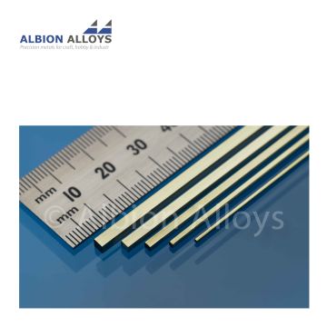 Albion Alloys Messing staaf vierkant - 1   x 1   mm (SBW10)