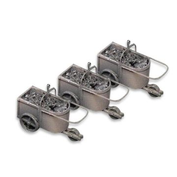 Artitec Kolenwagens (3 stuks) - Kant-en-klaar model uit resin, beschilderd    - H0 / 1:87 (AR387.144)