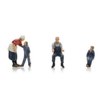 Artitec Melkende boerin met koe - Kant-en-klaar model uit resin, beschilderd - N / Z (AR5870026)