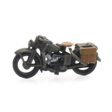 Artitec US motorcycle military - Kant-en-klaar model uit resin, beschilderd - N / 1:160 (AR6160088)
