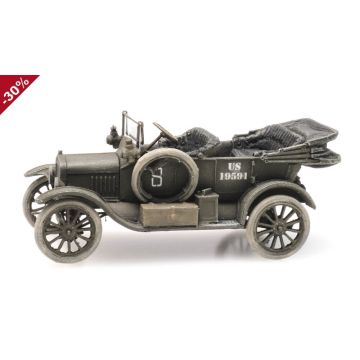 Artitec WW I US T-Ford military - Kant-en-klaar model uit resin, beschilderd - H0 / 1:87 (AR6870310)