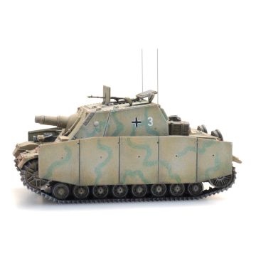 Artitec WM Sturmpanzer IV Brummbär Tarnung - Kant-en-klaar model uit resin, beschilderd - H0 / 1:87 (AR6870405)