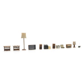 Artitec Bruingoed en interieur accessoires - Kant-en-klaar model uit resin, beschilderd - H0 / 1:87 (AR387.508)