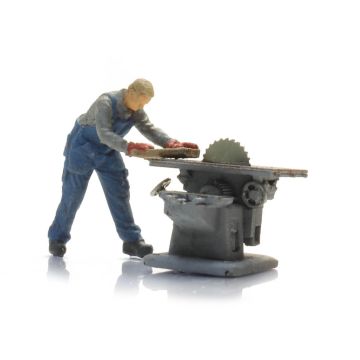 Artitec Cirkelzaag met figuur - H0 / 1:87 (AR387.663)