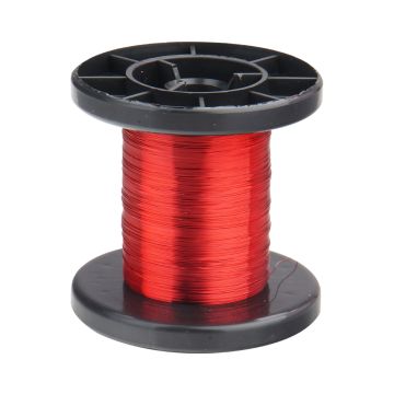 Donau Elektronik Koper lakdraad - Ø 0,15 mm - rood - 100m (DOLD15-0)