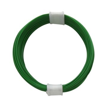Donau Elektronik Montagedraad Flexibele kern - 0.04mm² - groen - 10m (DO110-4)