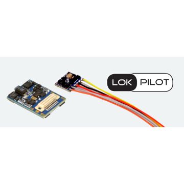 ESU LokPilot 5 micro DCC, 6-pin Direkt, Spurweite N, TT -  - TT / N (ESU59827)