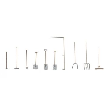 Artitec Spoor H0 Tuin- en landbouwgereedschap - H0 / 1:87 (ar10.335)