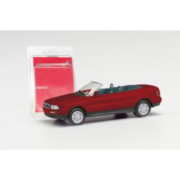 Herpa Audi 80 Cabrio, rood (Minikit) - Rood - H0 / 1:87 (H012287-006)
