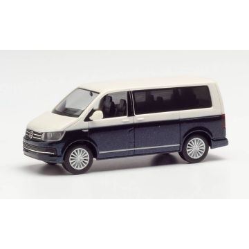 Herpa VW T6 Bicolor, wit-blauw metallic - H0 / 1:87 (H038730-002)