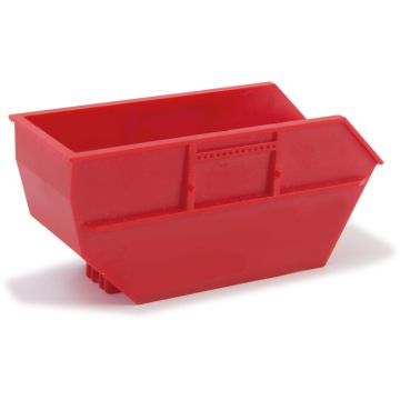 Herpa Afvalcontainer 15m3  - rood - H0 / 1:87 (H054614)