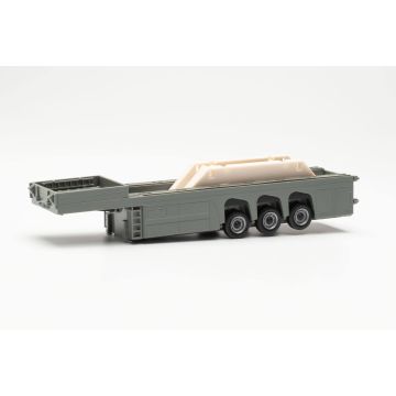 Herpa Betondelenoplegger + lading  (4 dakgevel delen) - H0 / 1:87 (H076418-003)