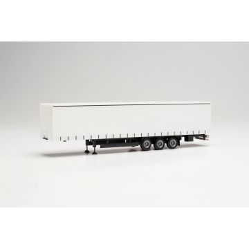Herpa Gordijntrailer 15 m, wit - H0 / 1:87 (H077002)