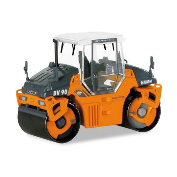 Herpa HAMM TANDEMWALZE DV 90 - oranje - H0 / 1:87 (H154291)
