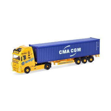 Herpa Volvo FH Gl. XL C.Sz. Acargo / CMA-CGM - H0 / 1:87 (H318822)