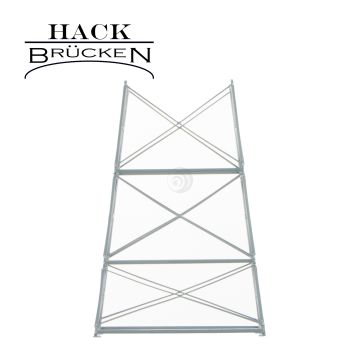 Hack Brücken Pillaar voor MS50-MS120 - Dubbelspoor MP215 - Grijs - 215mm - H0 / 1:87 (18150)