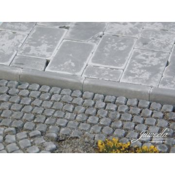 Juweela RECHTE STOEPRANDEN - GRIJS - 3,1x0,5/0,5cm - 1:32 / 1:35 (JW23433)