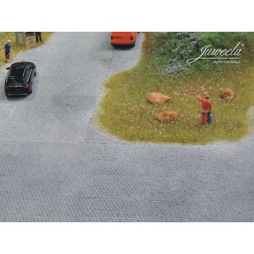 Juweela Oude Stad Kinderkopjes - 32 x 9cm - H0 / 1:87 (JW28273)