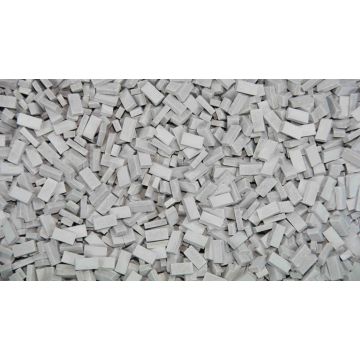 Juweela Bakstenen (NF) - Donker grijs - ca. 6.000x - H0 / 1:87 (JW28012)