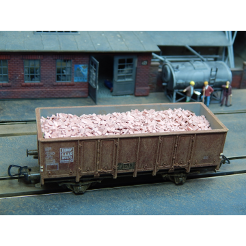 Juweela Bakstenen (NF) - Steen rood - ca. 3.000x - H0 / 1:87 (JW28016)