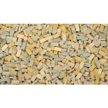 Juweela Bakstenen (NF) - Beige mix - ca. 3.000x - H0 / 1:87 (JW28051)