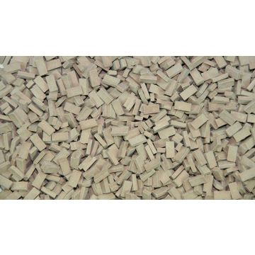 Juweela Bakstenen (NF) - Donker terrakotta - ca. 3.000x - H0 / 1:87 (JW28066)