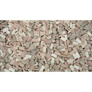 Juweela Bakstenen (NF) - Terrakotta mix - ca. 3.000x - H0 / 1:87 (JW28071)