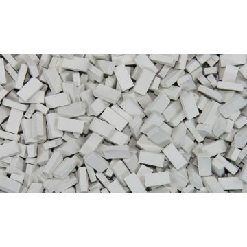Juweela Bakstenen (NF) - licht grijs - 0.72 x 0.36 x 0.18 cm - 1:32 / 1:35 (JW23008)