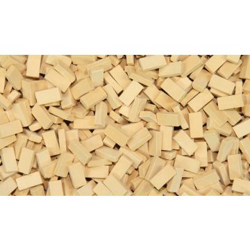 Juweela Bakstenen (NF) - stenen licht beige - 0.72 x 0.36 x 0.18 cm - 1:32 / 1:35 (JW23039)