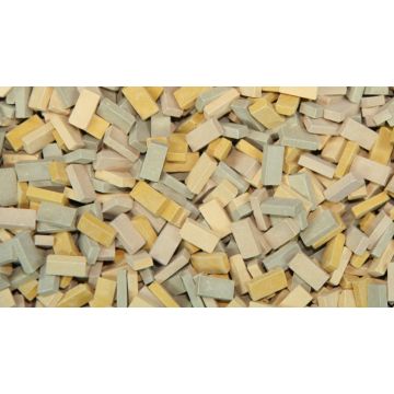 Juweela Bakstenen (NF) - beige mix - 0.72 x 0.36 x 0.18 cm - 1:32 / 1:35 (JW23053)