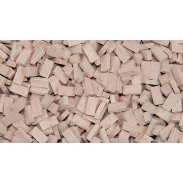 Juweela Bakstenen (NF) - midden terrakotta - 0.72 x 0.36 x 0.18 cm - 1:32 / 1:35 (JW23064)