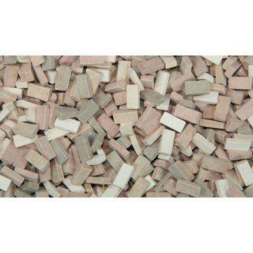 Juweela Bakstenen (NF) - terrakotta mix - 0.72 x 0.36 x 0.18 cm - 1:32 / 1:35 (JW23073)
