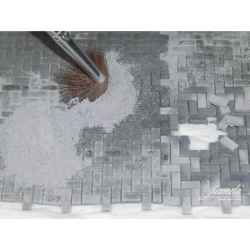 Juweela Flexyway voegenmateriaal - navulling - Grijs - 150g - H0 / 1:87 (JW20017)