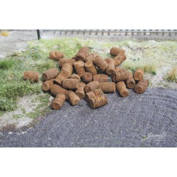 Juweela oude vaten - roestig - 80g - TT / 1:120 (JW21207)